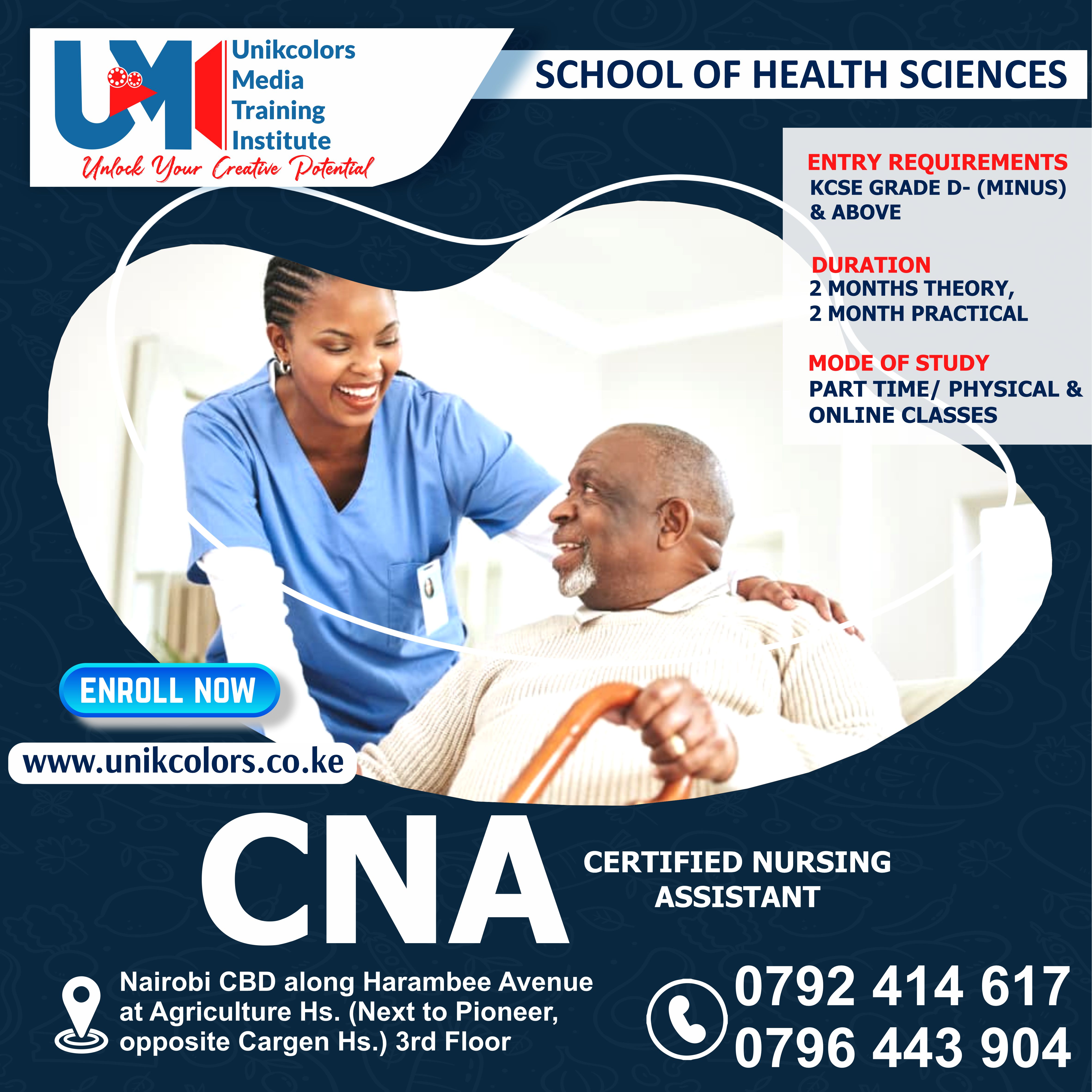 CERTIFIED NURSING ASSISTANT - CARE GIVER COURSE